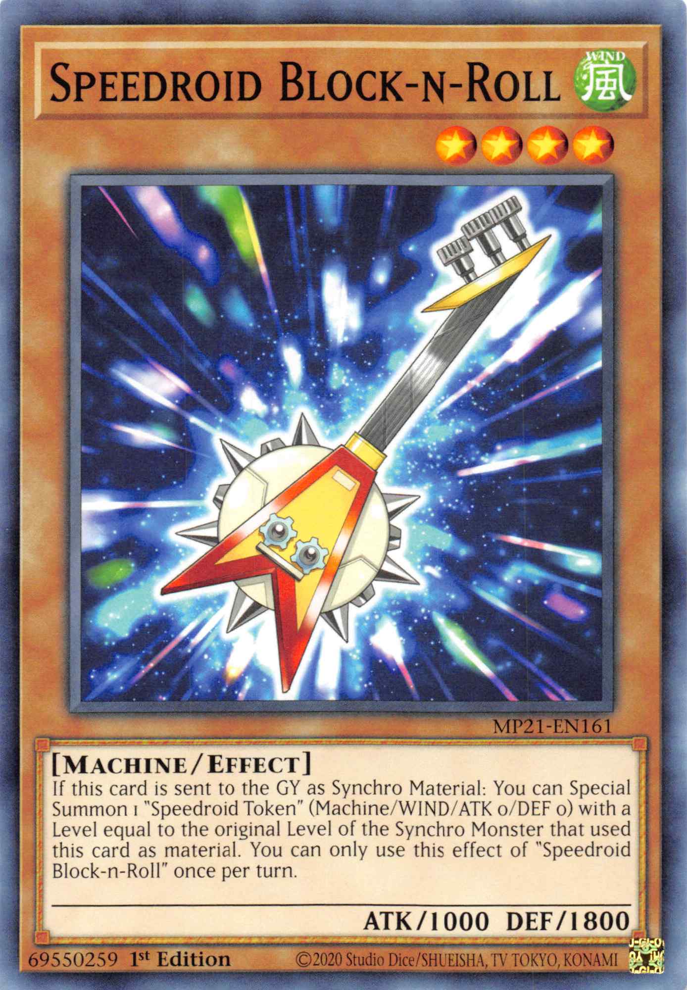 Speedroid Block-n-Roll [MP21-EN161] Common | Good Games Adelaide SA