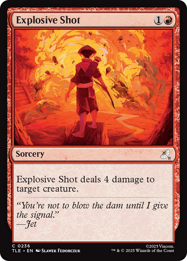 Explosive Shot [Avatar: The Last Airbender: Eternal-Legal] | Good Games Adelaide SA