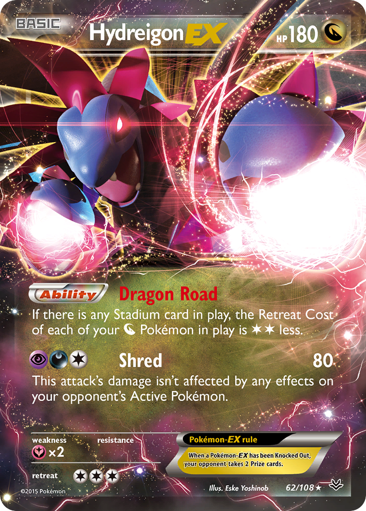 Hydreigon EX (62/108) [XY: Roaring Skies] | Good Games Adelaide SA