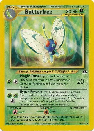 Butterfree (19/75) [Neo Discovery Unlimited] | Good Games Adelaide SA