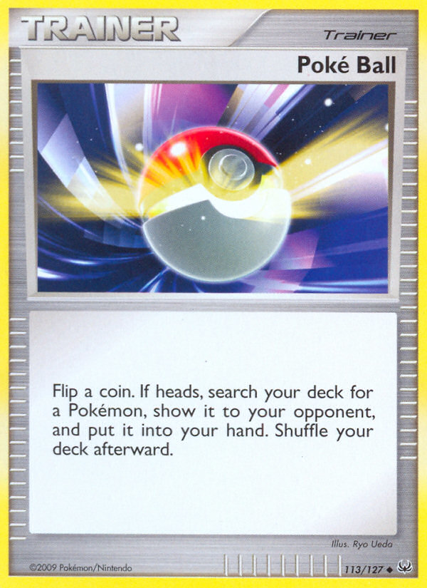 Poke Ball (113/127) [Platinum: Base Set] | Good Games Adelaide SA