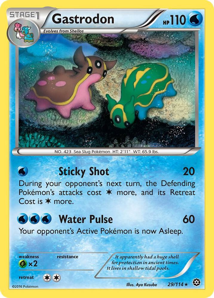 Gastrodon 29/114 (XY - Steam Siege)  | Good Games Adelaide SA