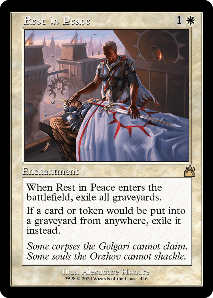 Rest in Peace (Retro Frame) [Ravnica Remastered] | Good Games Adelaide SA