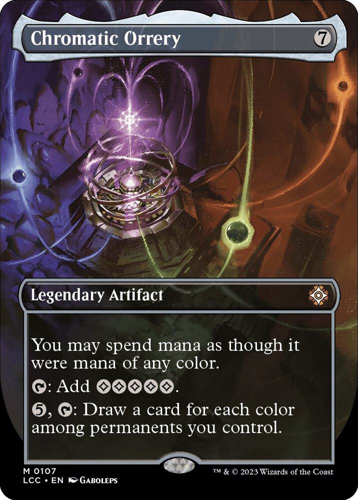 Chromatic Orrery 107 (Commander: The Lost Caverns of Ixalan)  - Foil | Good Games Adelaide SA
