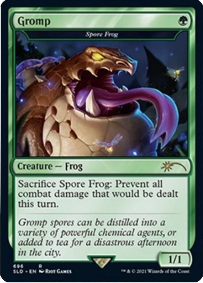 Gromp Spore Frog 696 (Secret Lair Drop Series)  - Foil | Good Games Adelaide SA