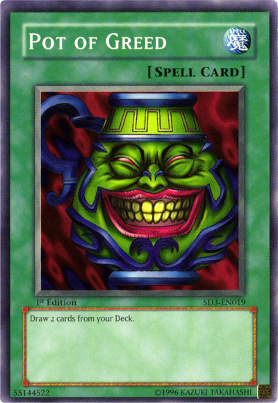 Pot of Greed [SD3-EN019] Common | Good Games Adelaide SA