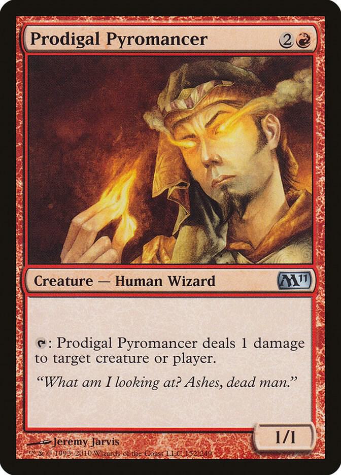 Prodigal Pyromancer 152 (Magic 2011 (M11))  - Foil | Good Games Adelaide SA