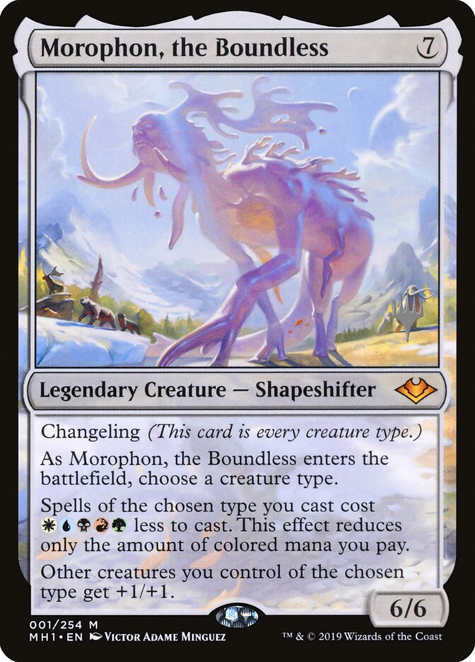 Morophon, the Boundless (Promo Pack) [Modern Horizons Promos] | Good Games Adelaide SA
