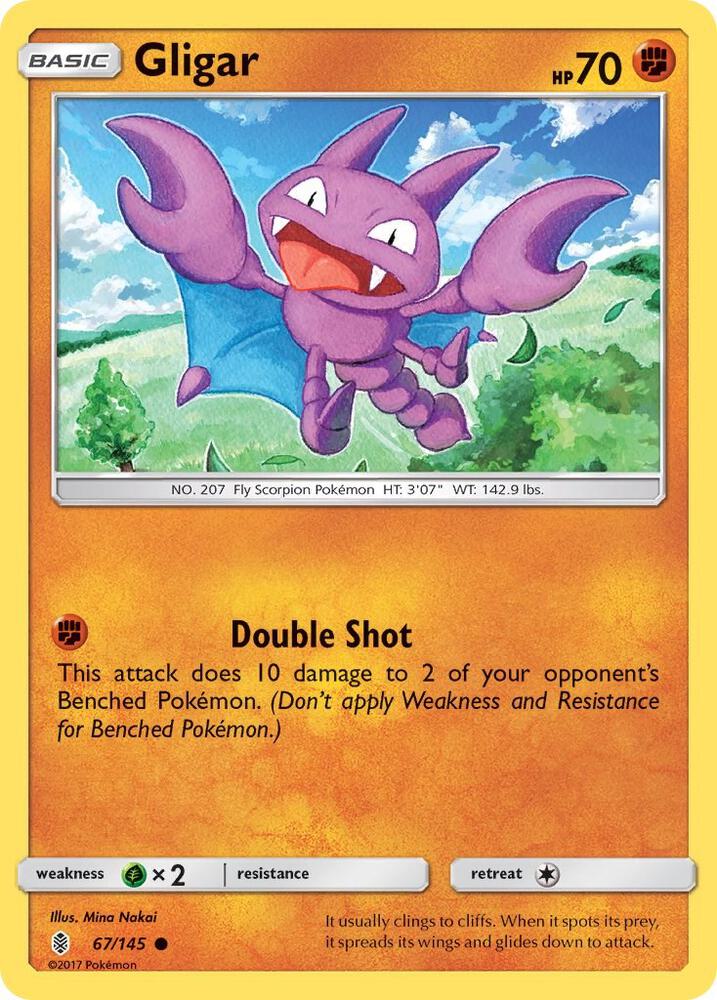 Gligar 67/145 (SM - Guardians Rising)  | Good Games Adelaide SA