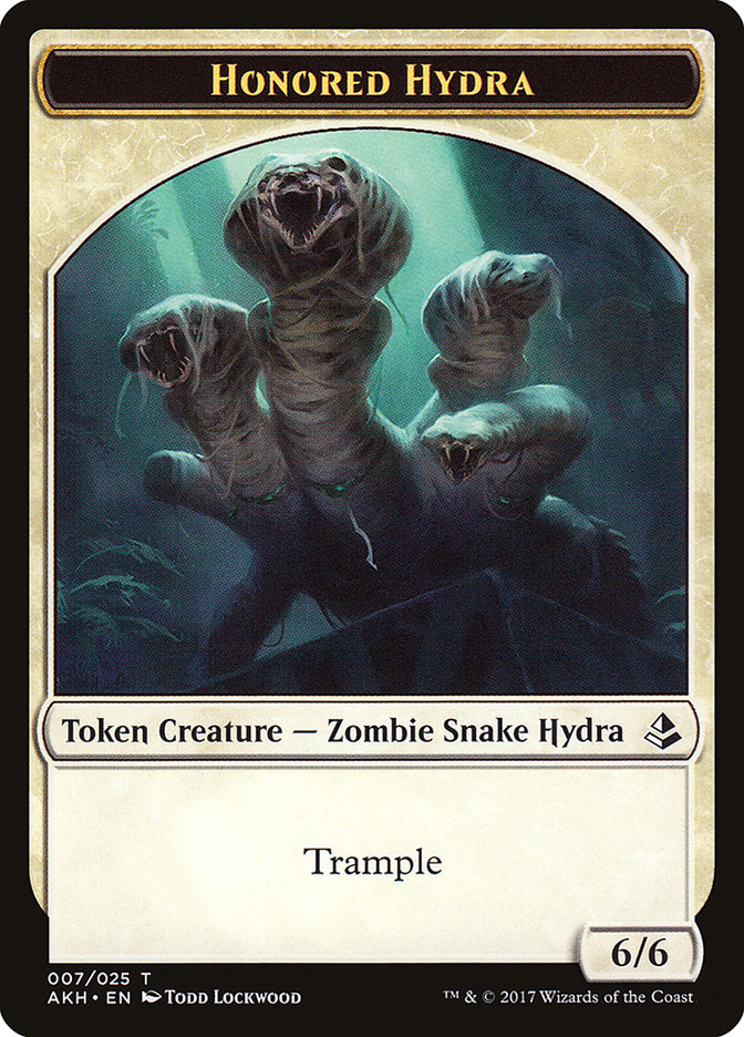 Honored Hydra // Warrior Token [Amonkhet Tokens] | Good Games Adelaide SA