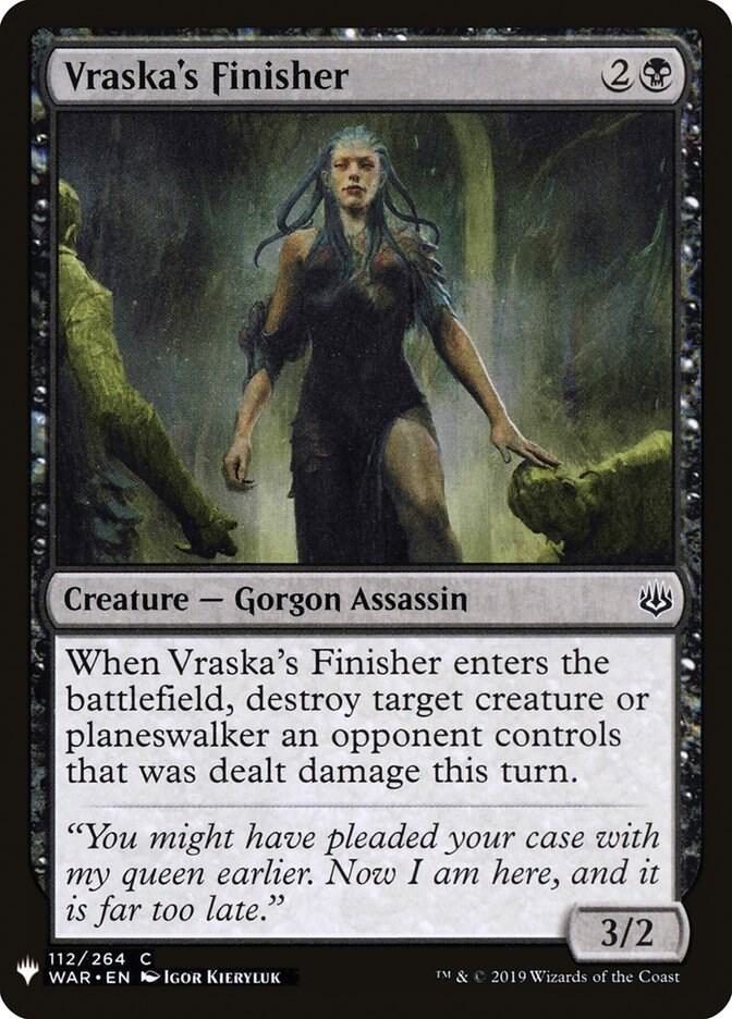 Vraskas Finisher 112 (The List Reprints)  | Good Games Adelaide SA