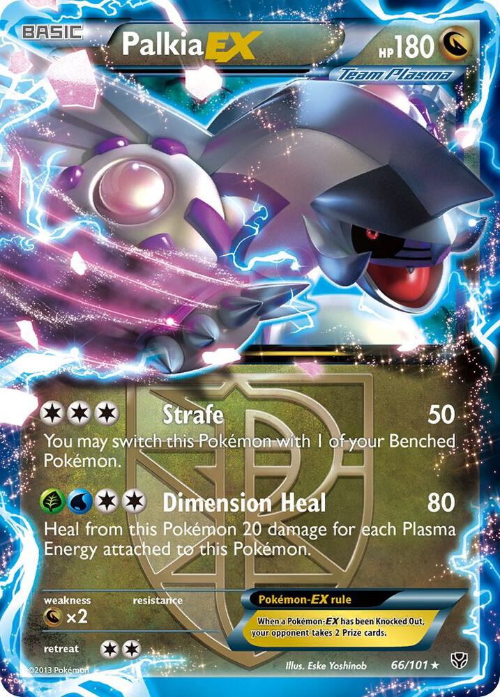 Palkia EX Team Plasma 66/101 (Plasma Blast)  - Holofoil | Good Games Adelaide SA