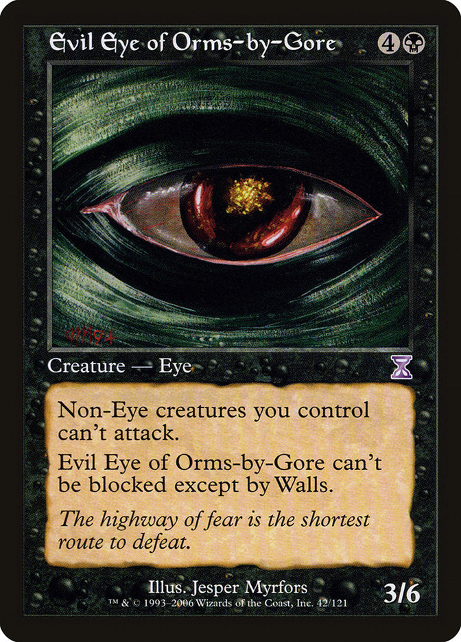 Evil Eye of Orms-by-Gore [Time Spiral Timeshifted] | Good Games Adelaide SA