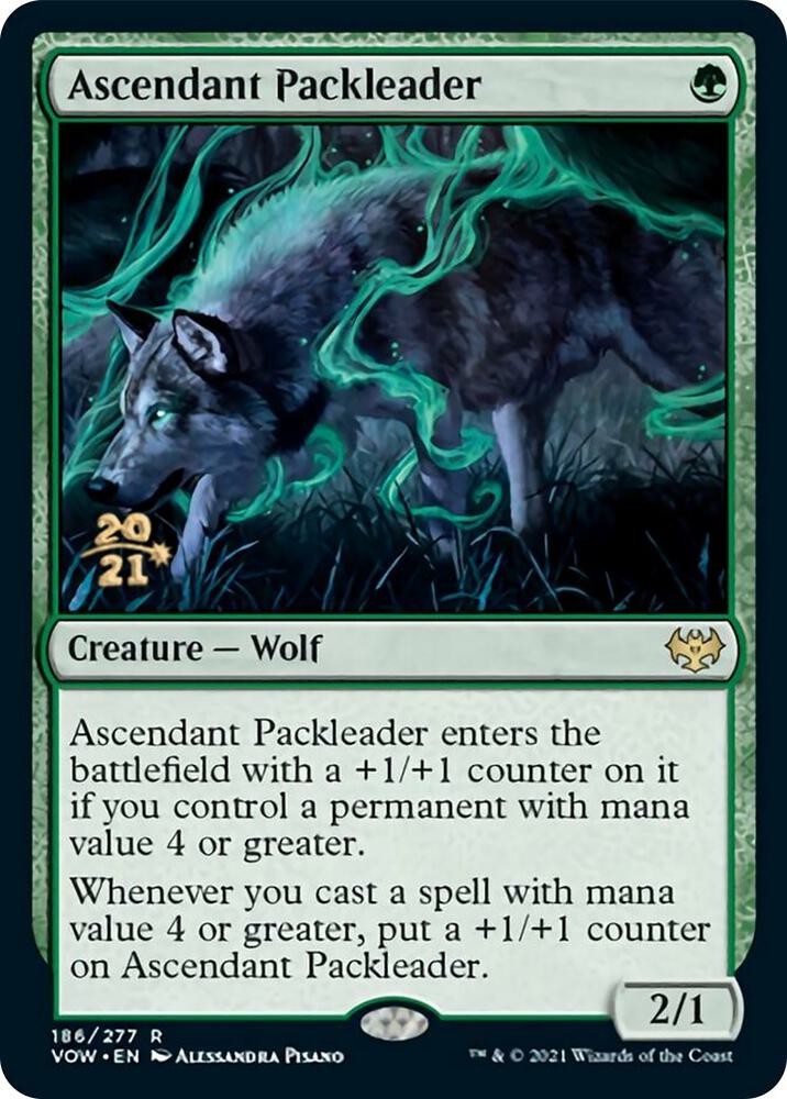 Ascendant Packleader 186 (Prerelease Cards)  - Foil | Good Games Adelaide SA