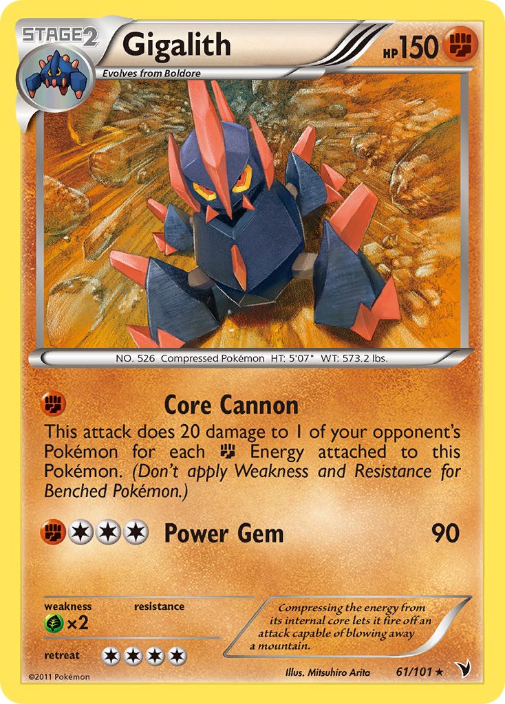 Gigalith (61/101) [Black & White: Noble Victories] | Good Games Adelaide SA