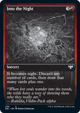 Into the Night 430 (Innistrad: Double Feature)  - Foil | Good Games Adelaide SA