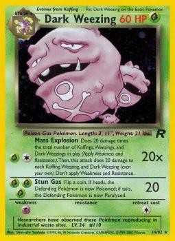 Dark Weezing (14/82) [Team Rocket Unlimited] | Good Games Adelaide SA