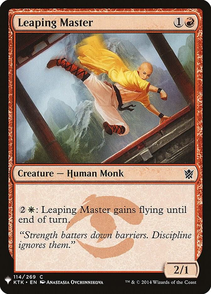 Leaping Master 114 (The List Reprints)  | Good Games Adelaide SA