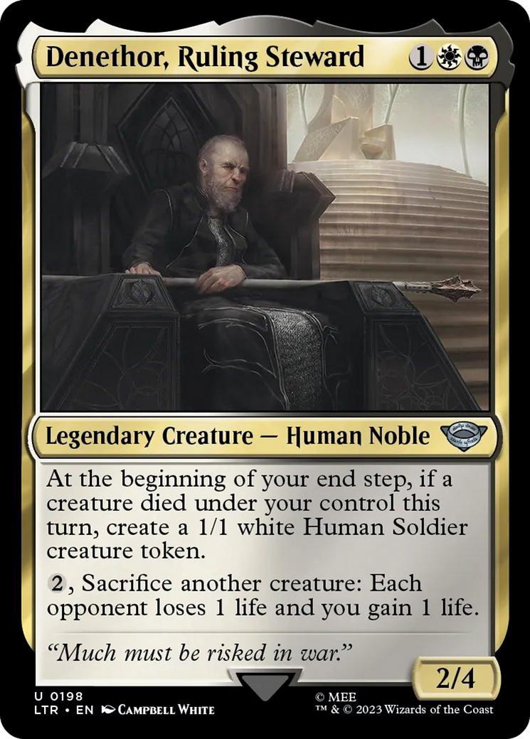Denethor, Ruling Steward [The Lord of the Rings: Tales of Middle-Earth] | Good Games Adelaide SA