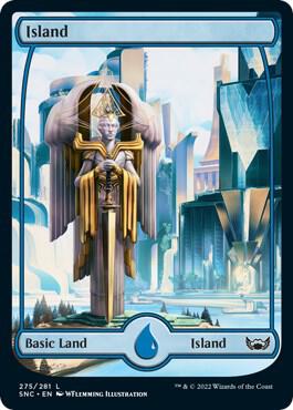 Island 275 275 (Streets of New Capenna)  - Foil | Good Games Adelaide SA