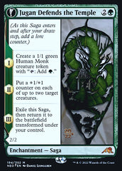 Jugan Defends the Temple // Remnant of the Rising Star [Kamigawa: Neon Dynasty Prerelease Promos] | Good Games Adelaide SA