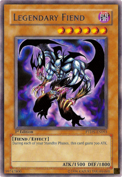 Legendary Fiend [PTDN-EN093] Rare | Good Games Adelaide SA