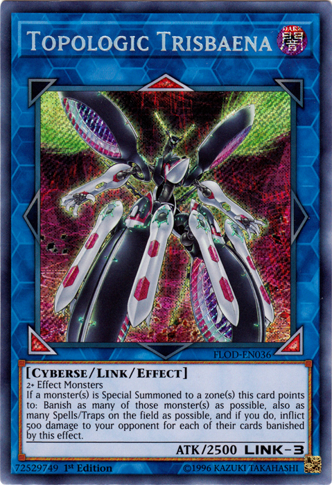 Topologic Trisbaena [FLOD-EN036] Secret Rare | Good Games Adelaide SA