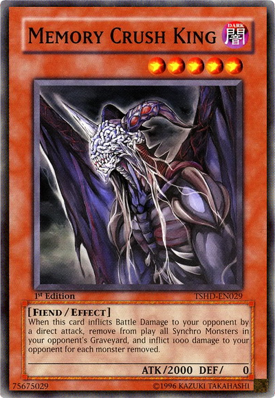 Memory Crush King [TSHD-EN029] Common | Good Games Adelaide SA
