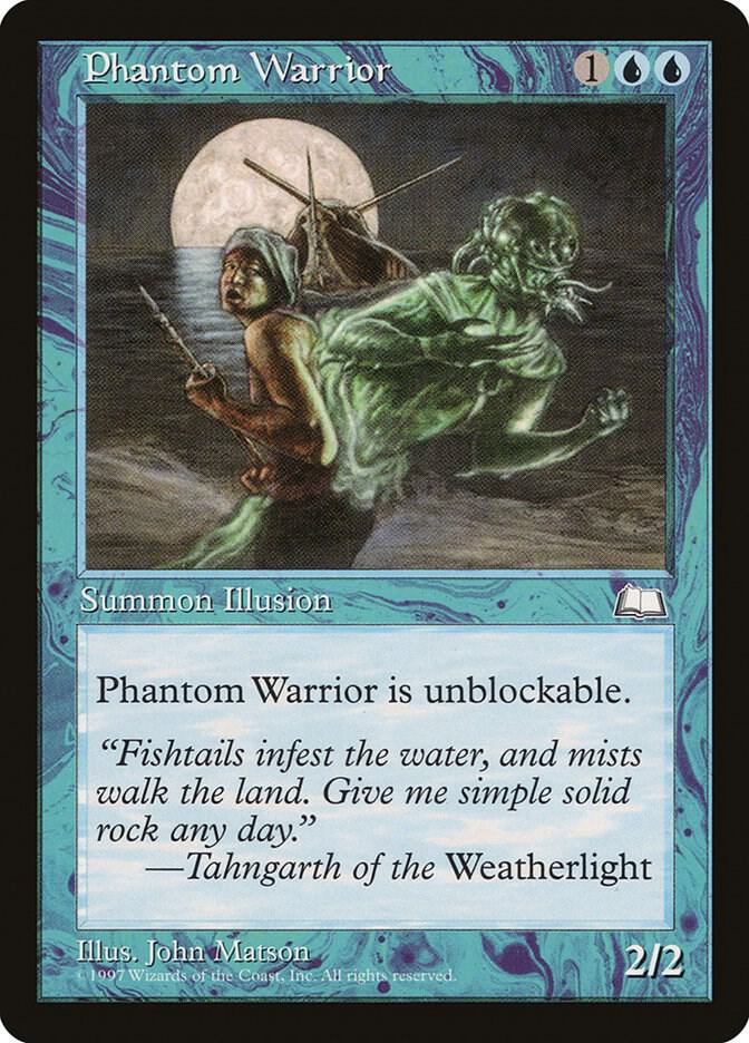 Phantom Warrior  (Weatherlight)  | Good Games Adelaide SA