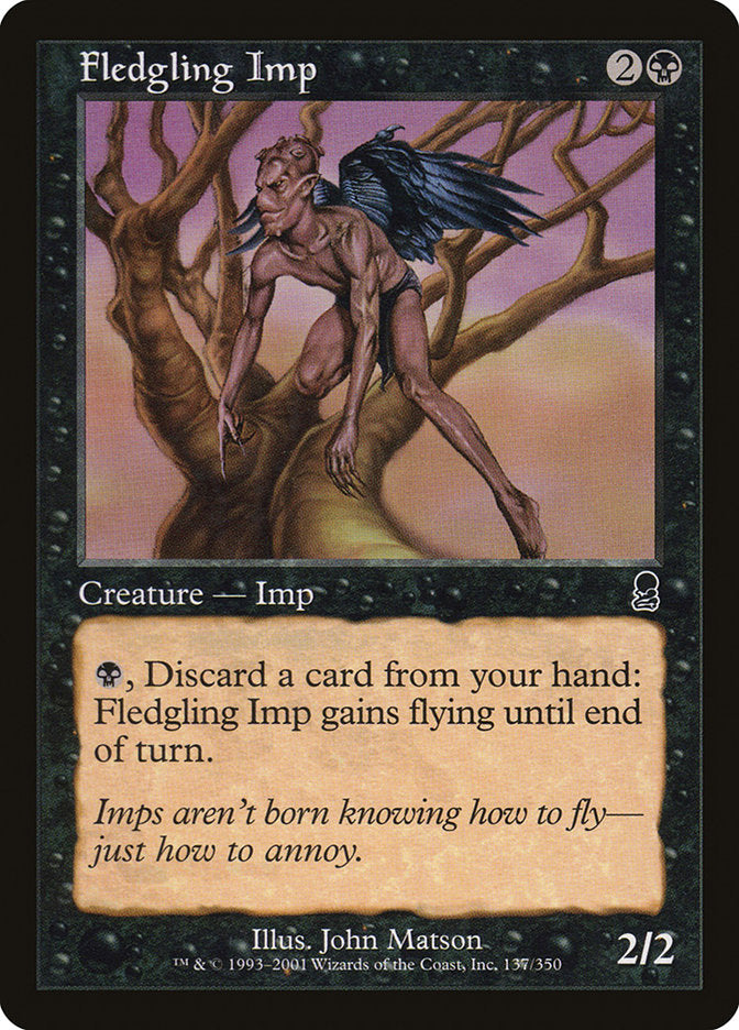 Fledgling Imp 137 (Odyssey)  - Foil | Good Games Adelaide SA