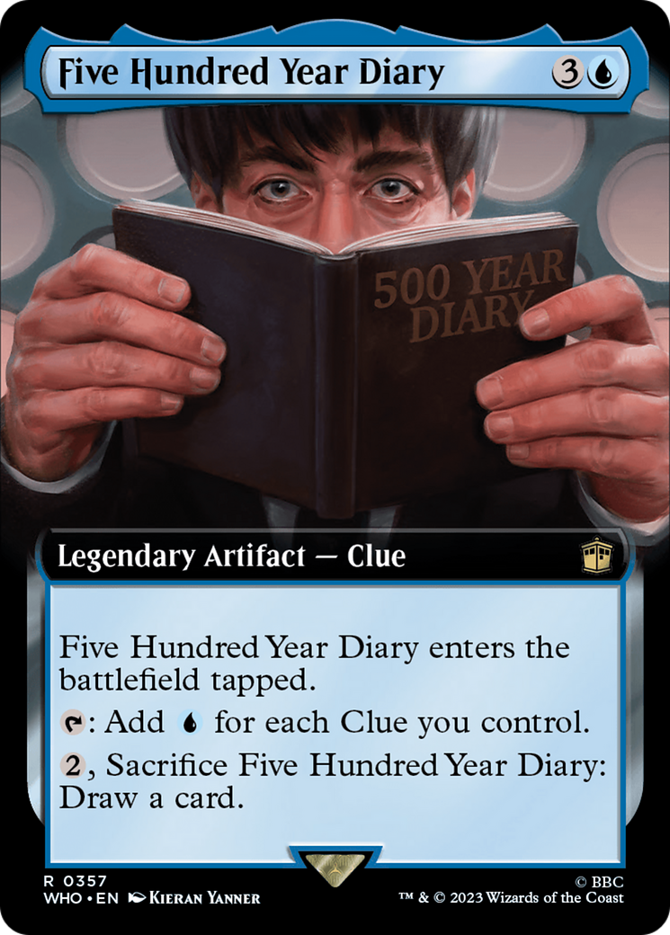 Five Hundred Year Diary (Extended Art) [Doctor Who] | Good Games Adelaide SA