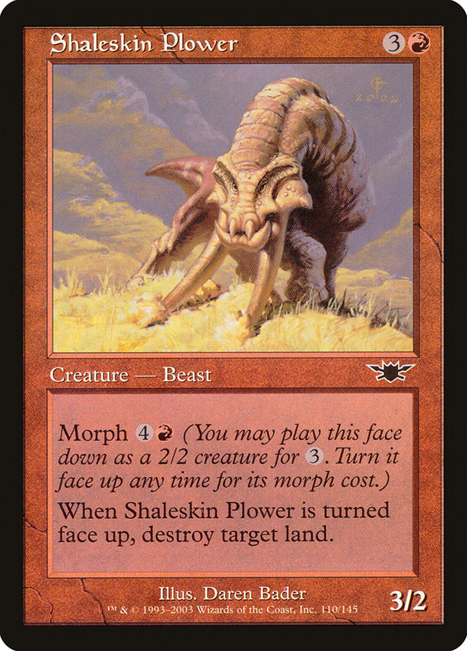 Shaleskin Plower 110 (Legions)  - Foil | Good Games Adelaide SA