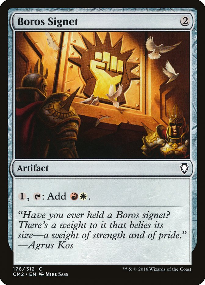 Boros Signet [Commander Anthology Volume II] | Good Games Adelaide SA