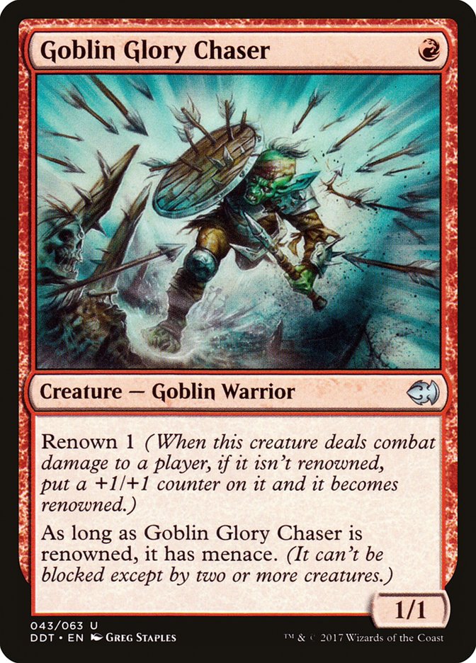 Goblin Glory Chaser 43 (Duel Decks: Merfolk vs. Goblins)  | Good Games Adelaide SA