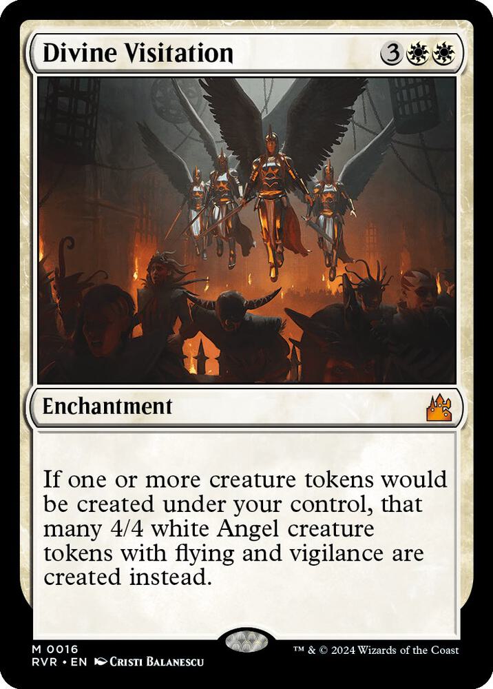 Divine Visitation 16 (Ravnica Remastered)  - Foil | Good Games Adelaide SA