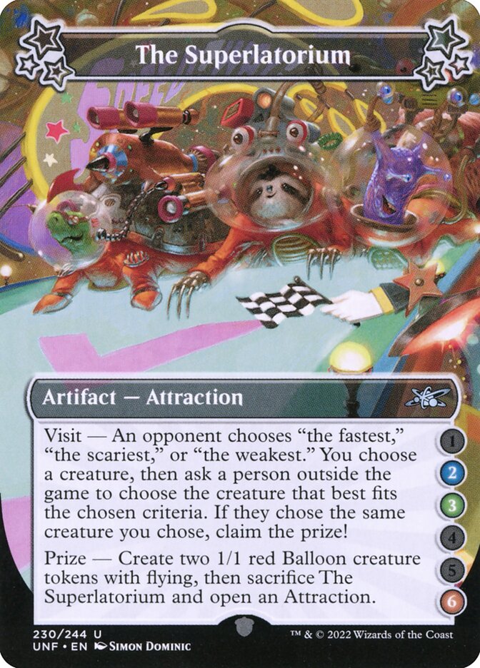 The Superlatorium 230 (Unfinity)  - Foil | Good Games Adelaide SA