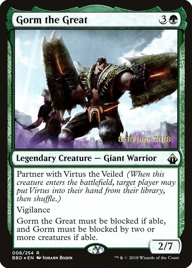 Gorm the Great 8 (Launch Party & Release Event Promos)  - Foil | Good Games Adelaide SA