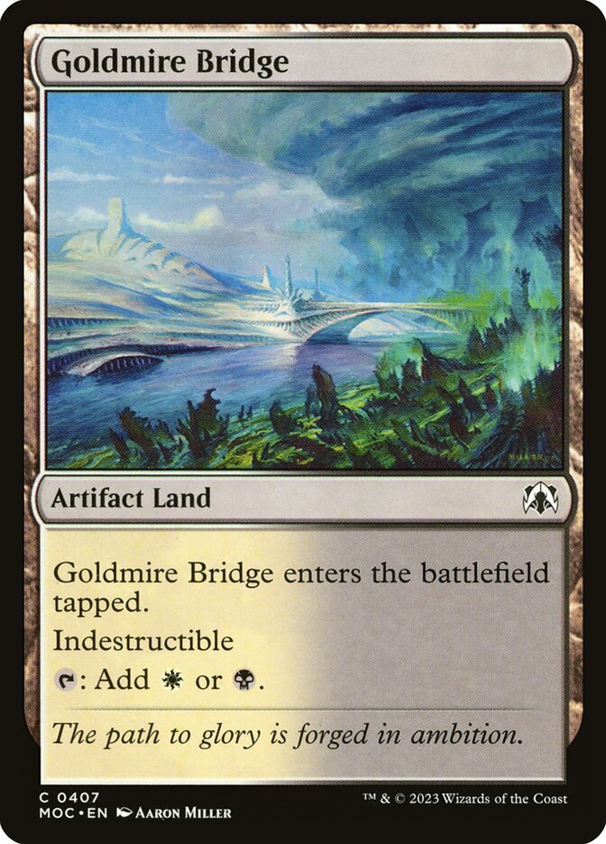 Goldmire Bridge 407 (Commander: March of the Machine)  | Good Games Adelaide SA