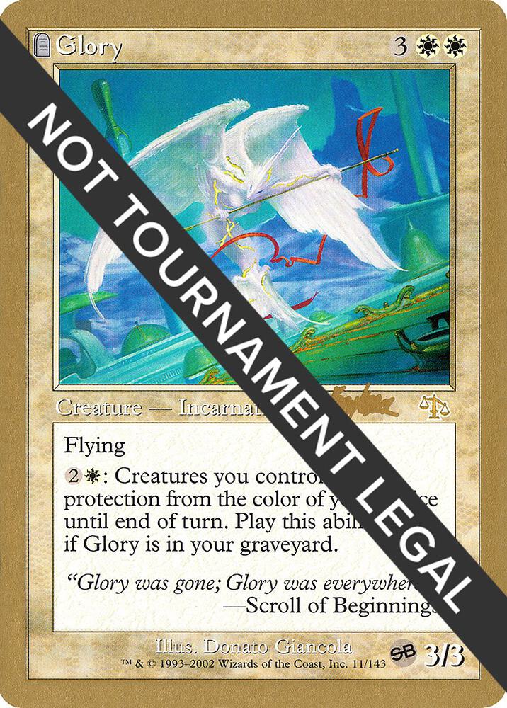 Glory 2002 Brian Kibler JUD SB bk11sb/153 (World Championship Decks)  | Good Games Adelaide SA