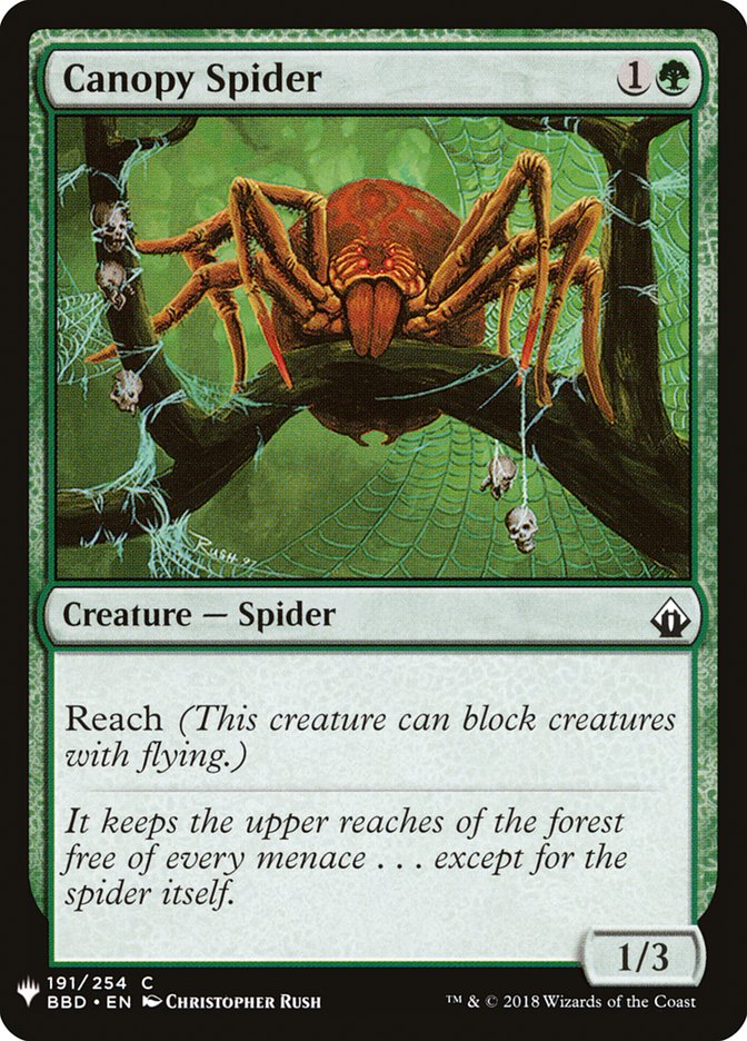 Canopy Spider [Mystery Booster] | Good Games Adelaide SA