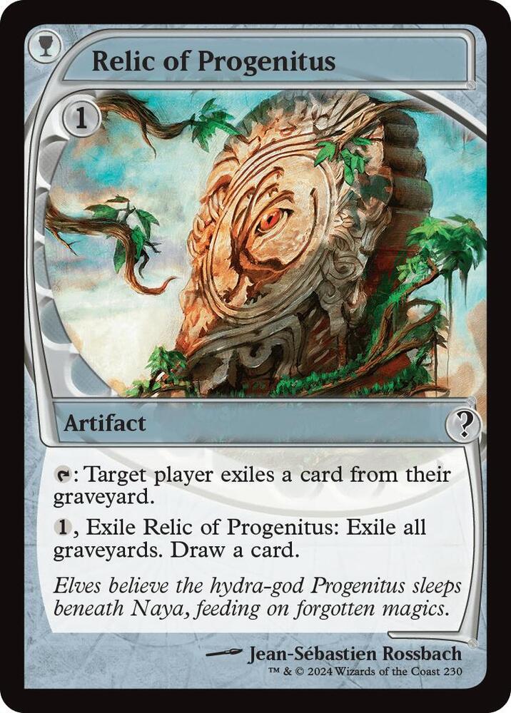 Relic of Progenitus Future Sight 230 (Mystery Booster 2)  - Future Sight Foil | Good Games Adelaide SA