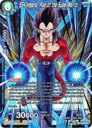 SS4 Vegeta, Rise of the Super Warrior [BT11-052] | Good Games Adelaide SA