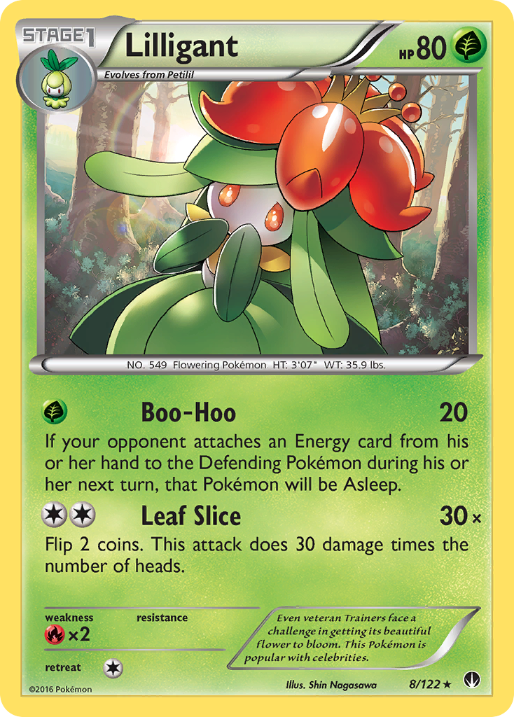 Lilligant (8/122) [XY: BREAKpoint] | Good Games Adelaide SA