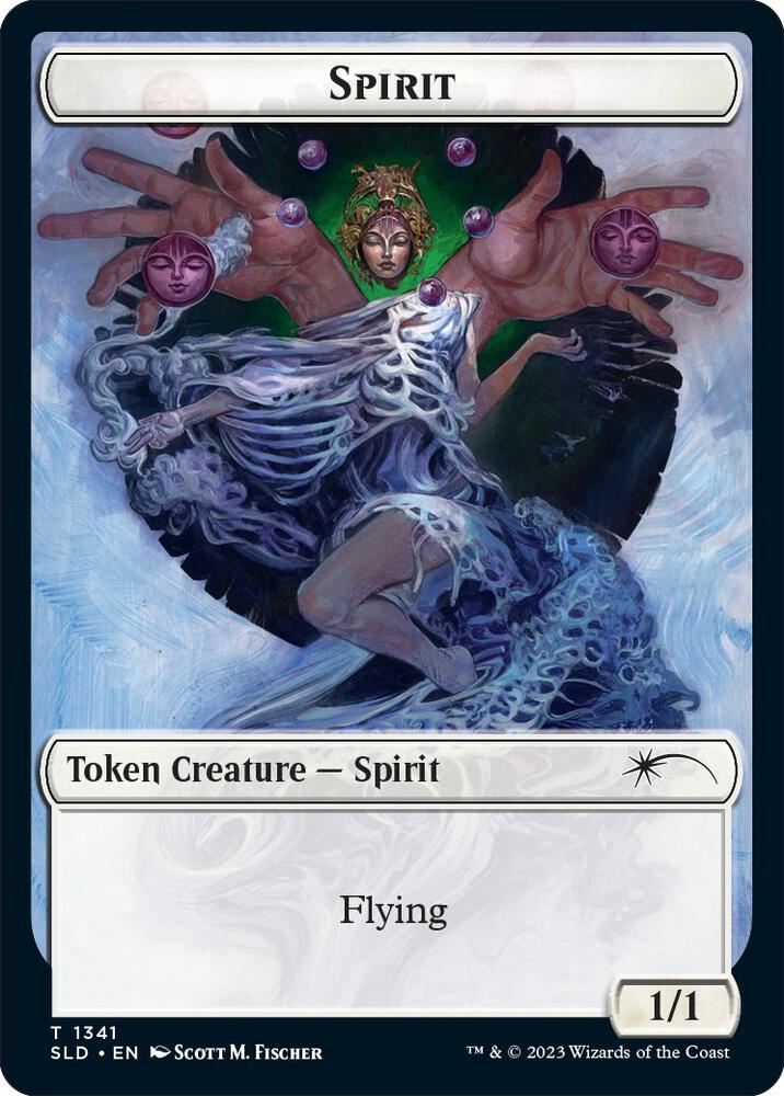 Spirit SLD Ajanis Pridemate Double sided Token  (Secret Lair Drop Series)  | Good Games Adelaide SA