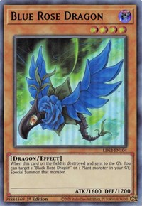 Blue Rose Dragon (Blue) [LDS2-EN104] Ultra Rare | Good Games Adelaide SA