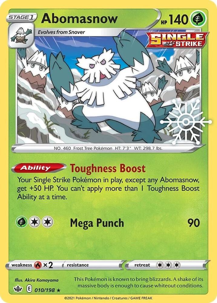 Abomasnow Holiday Calendar 010/198 (Miscellaneous Cards & Products)  - Holofoil | Good Games Adelaide SA