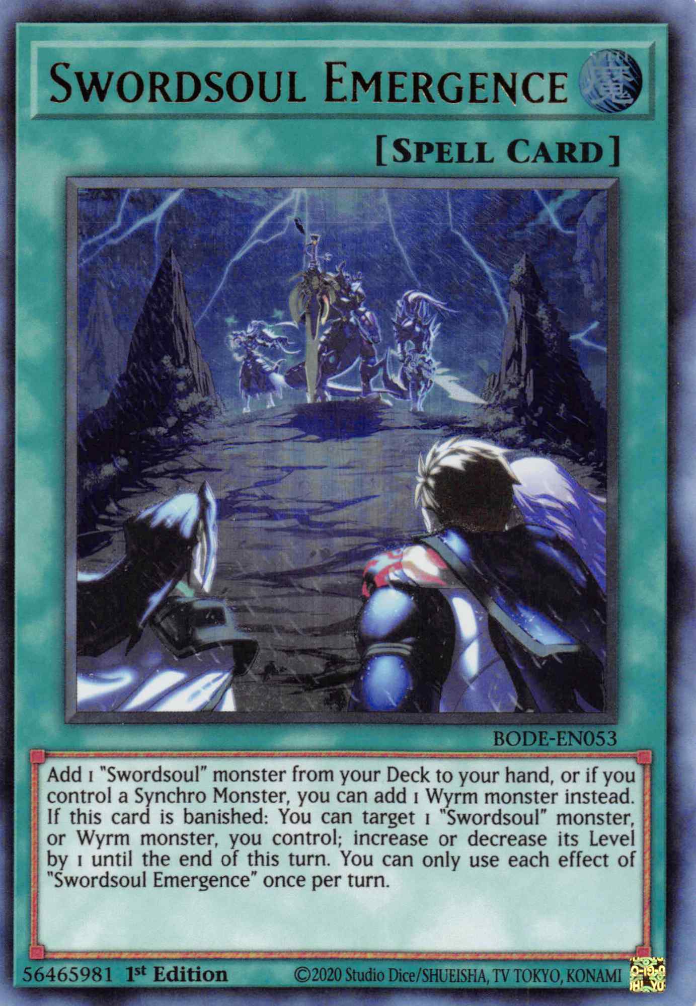 Swordsoul Emergence [BODE-EN053] Ultra Rare | Good Games Adelaide SA