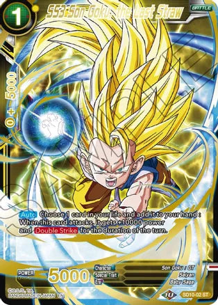 SS3 Son Goku, the Last Straw (Gold Stamped) [SD10-02] | Good Games Adelaide SA