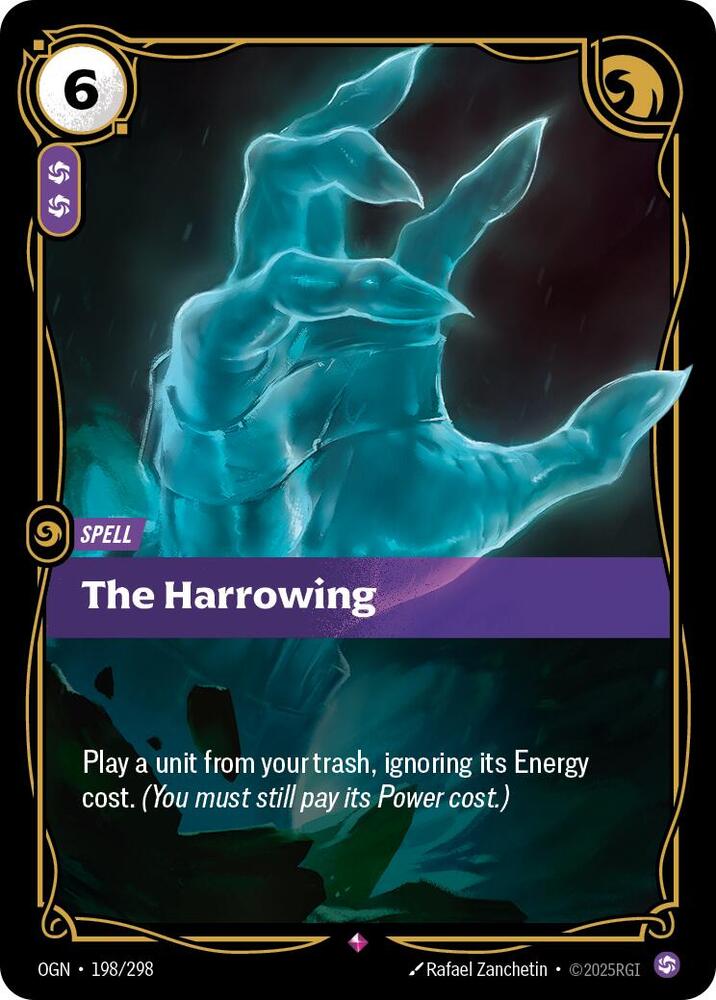 The Harrowing 198/298 (Origins)  - Foil | Good Games Adelaide SA