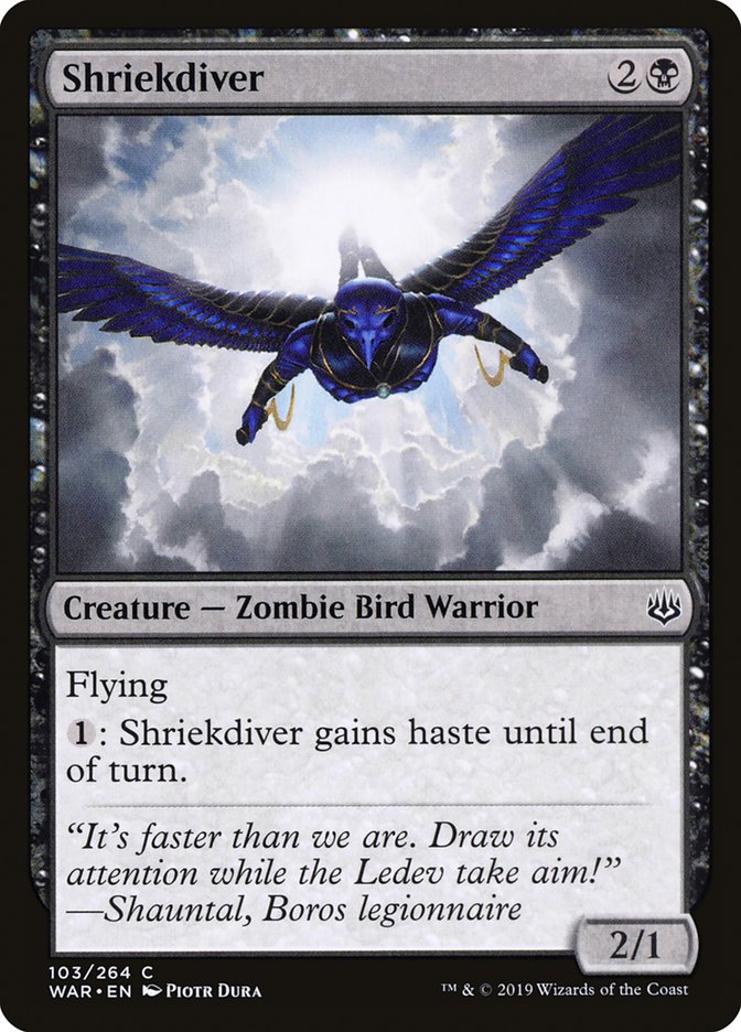 Shriekdiver [War of the Spark] | Good Games Adelaide SA